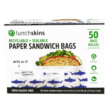 Lunchskins snack bag top